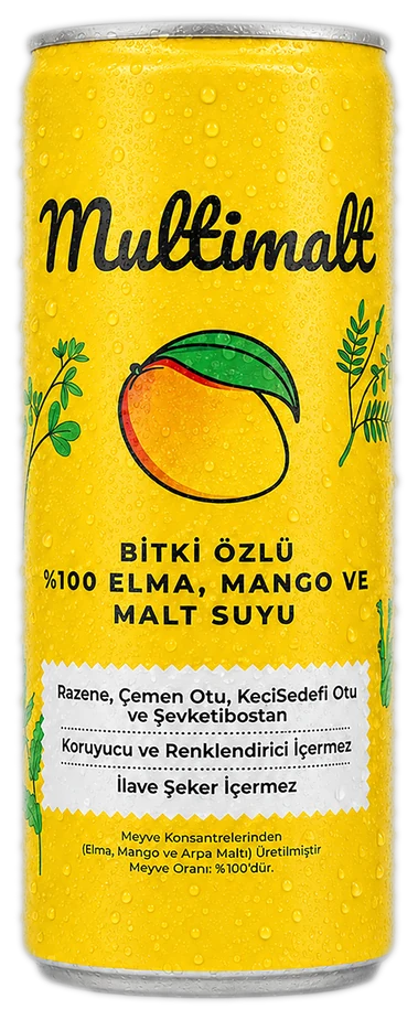 Mango · Apple · Malt · Botanicals