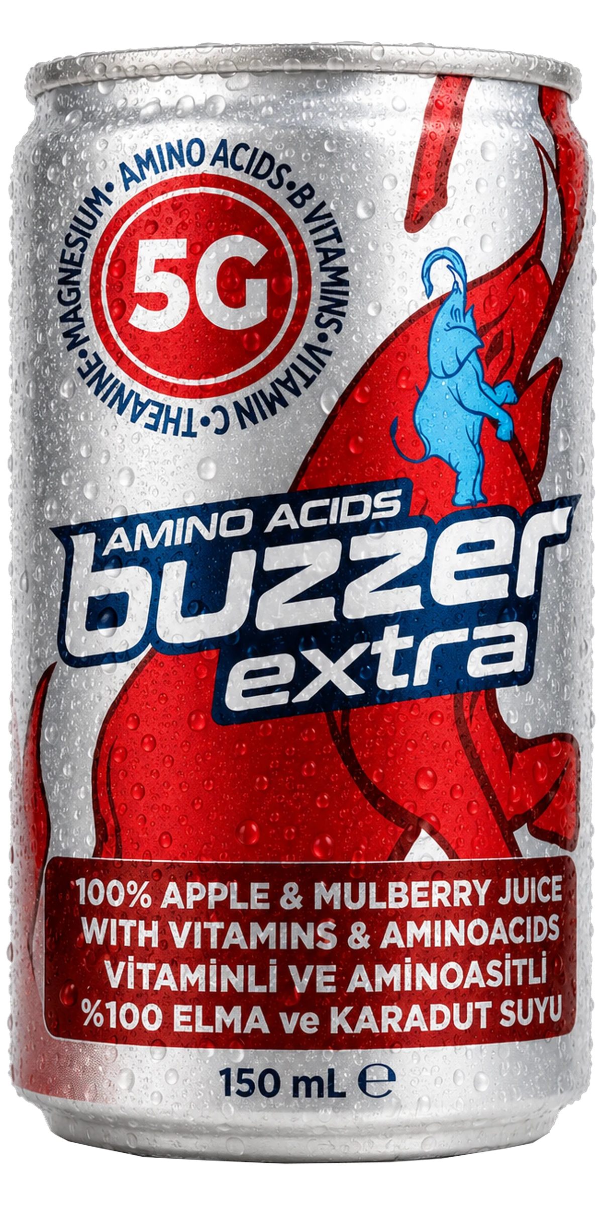 Buzzer Extra 5G · 150 mL